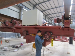赤壁蒲圻起重機械結構產(chǎn)品出廠(chǎng)檢驗車(chē)間圖展。